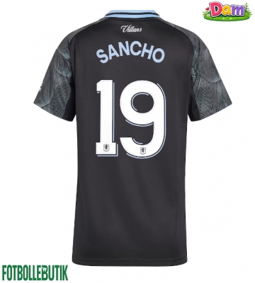 Aston Villa Jadon Sancho #19 Bortatröja Kvinnor 2025-26 Kortärmad